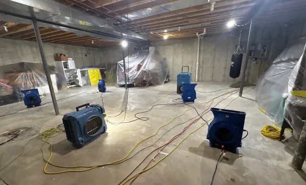 Flooded Basement in Santa Monica, CA